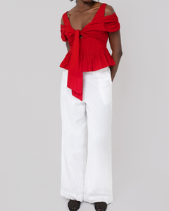 Usha Peplum Top